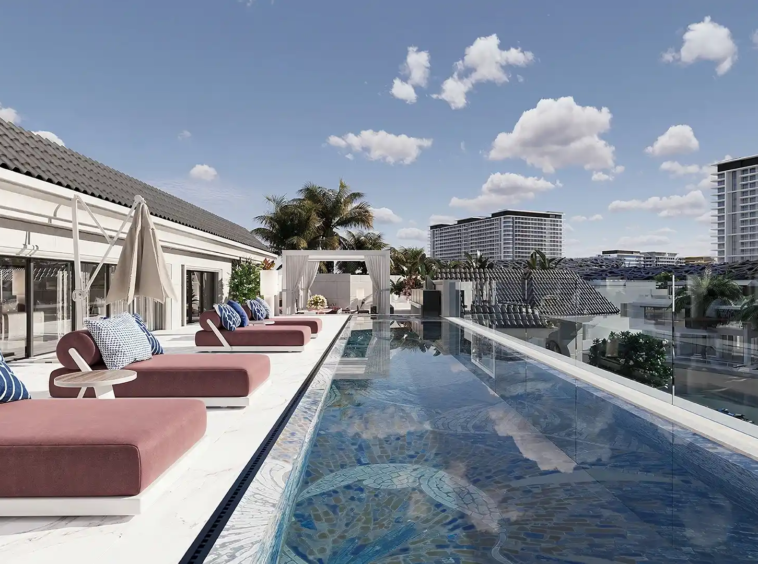 Monaco_Mansions_Pool_at_Dubai_South_by_Azizi_Developments