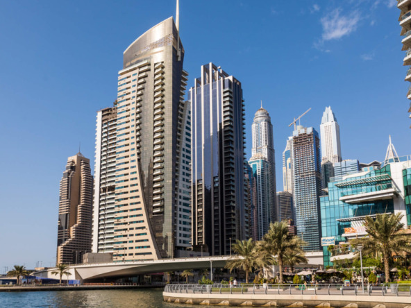 Dubai Downtown Marina Buildings