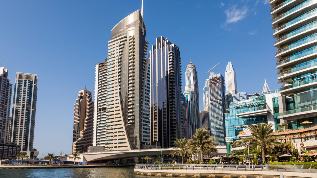 Dubai Downtown Marina Buildings