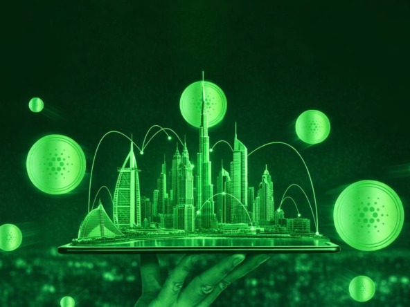 Dubai digital real estate tokenization concept