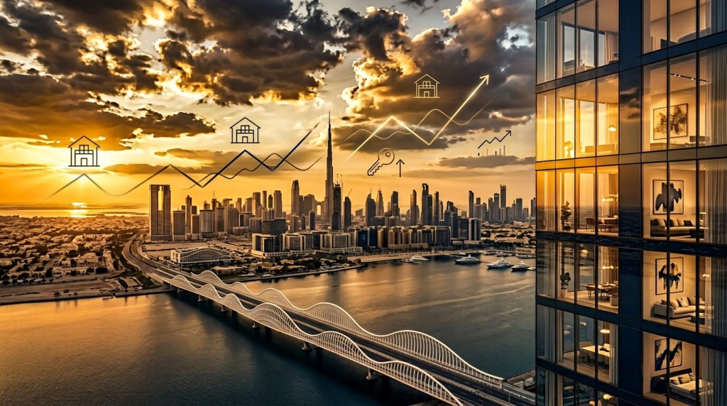 Dubai luxury skyline and property market boom Q1 2026 — Olives Homes