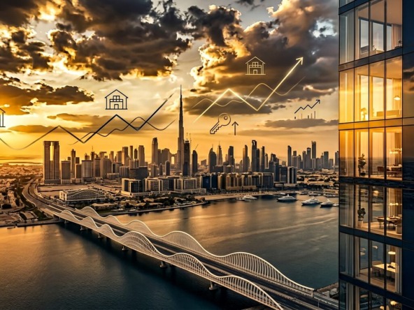 Dubai luxury skyline and property market boom Q1 2026 — Olives Homes
